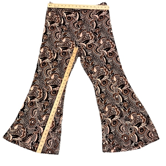 Anthropologie Drapey Flare Pants - Picture 5 of 10